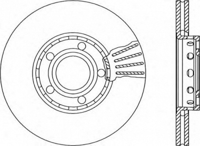 OPEN PARTS bdr103920 -  Тормозной диск